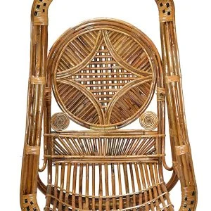 Hanging Bamboo Cane Swing Chair – Perfect for Indoor & Outdoor Use