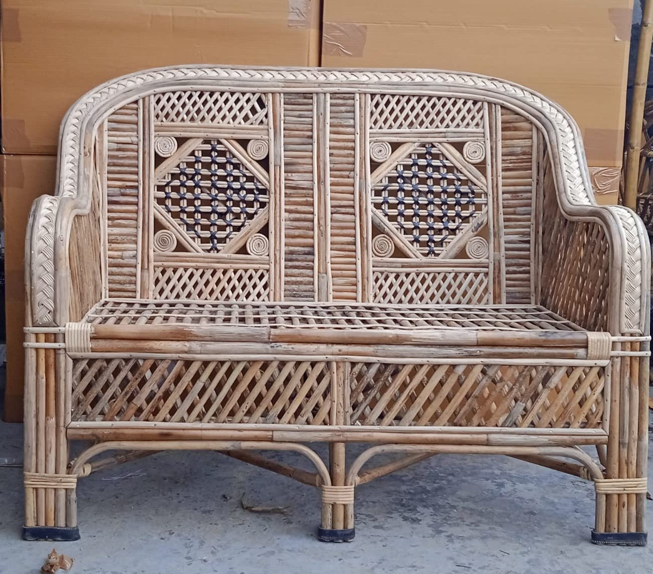 Cane two 2025 seater sofa