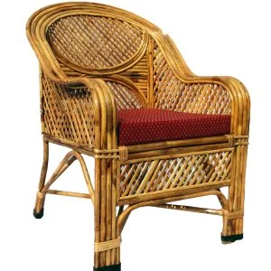 Cane Bamboo Sofa Chair,Kursi for Garden,Living Room,Home, Dining Room, Bedroom, Kitchen, Office, Outdoor,Cafe,Restaurant Balcony