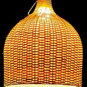 Natural Bamboo Cane Eco Friendly Handmade Pendent Ceiling Light,Lampshade