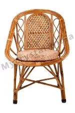 Wooden Bamboo Cane Antique Chair for Kids Adults Study Chair