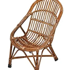 Bamboo Cane Chair for Kids Chair for Sitting 2 Year to 12 Year (Queen)