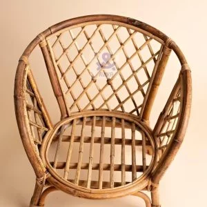 Bamboo Cane Chair for Newborns, Sitter, Newborn Baby Chair, Wooden Chair for Baby
