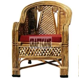 Cane Bamboo Sofa Chair,Kursi for Garden,Living Room,Home, Dining Room, Bedroom, Office, Outdoor,Cafe,Restaurant Balcony