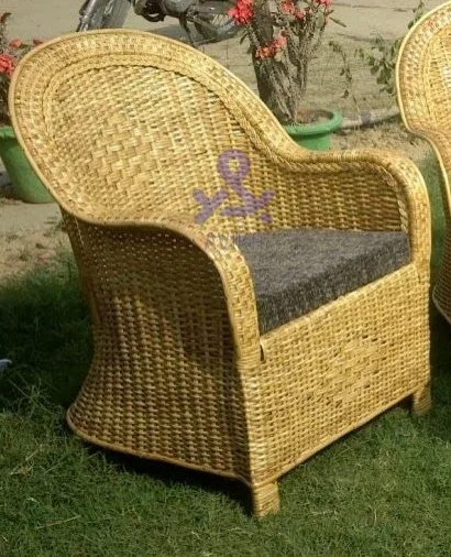 Cane Sofa Chair for Garden ,Living Room, Dining Room, Bedroom, Office,  Outdoor,Cafe,Restaurant