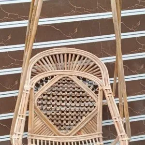 Bamboo Cane Swing Chair for All Ages(with Chain and with Cushion)(patang)