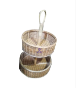 Brown Kitchen Cane Baskets, Size: 11x15inch