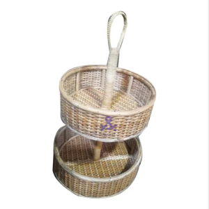 Brown Kitchen Cane Baskets, Size: 11x15inch