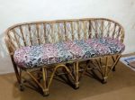 Cane Sofa with Cushions – Perfect for Home, Office, Garden, Hotel & Outdoor Spaces