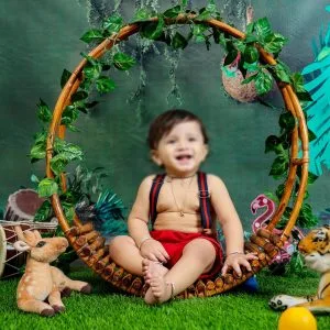 Cane Swing Basket for Newborn Baby Shoot, Toddler Shoot, or Kids Photography Props