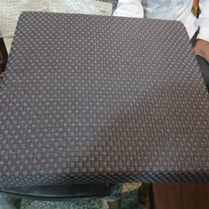 Sofa seat Cushions with Zip Cover Sofa Gaddi Chair, sofa chair cushion (Seat - 21"x21"x4" inch)Density:- 32 Foam(Sleepwell)(Brown)
