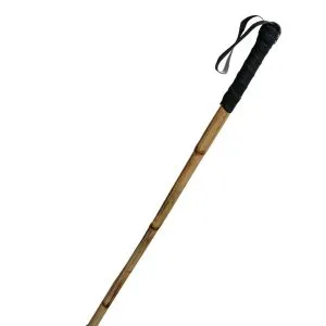Bamboo,Cane Animals Rescue Stick, Morning Walk Stick,Chowkidar Stick,Selfdefence Stick, with Hand Grip 4 ft (Pack of 1)