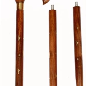 Wooden Folding Walking Stick (36 Inch) – Stylish Support with Timeless Craftsmanship