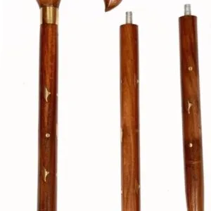 Wooden Folding Walking Stick (36 Inch) – Stylish Support with Timeless Craftsmanship