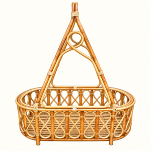 Hanging Bamboo Cane Palna - Newborn Baby Cradle | Baby Sleeping Bed | Cradle for 0 to 2 Years