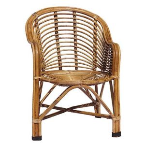 Cane Chair with Cushion – Handcrafted, Eco-Friendly, Comfortable Seating for Indoor & Outdoor Use - Model: HEENASPECIAL