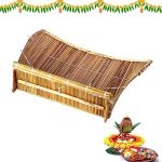 Traditional Bamboo Soop/Sup/Muram for Chhath Puja, Kitchen Use, Weddings & Rituals – Handcrafted Supda/Gomopy/Pachora/Narai Soop