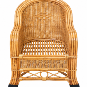 Bamboo Cane Sofa Chair for Living Room, Balcony, Garden, Indoor & Outdoor – Stylish & Comfortable Seating